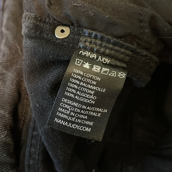 Frayed hi rise shorts with eyelet cut outs - Picture 7 of 7